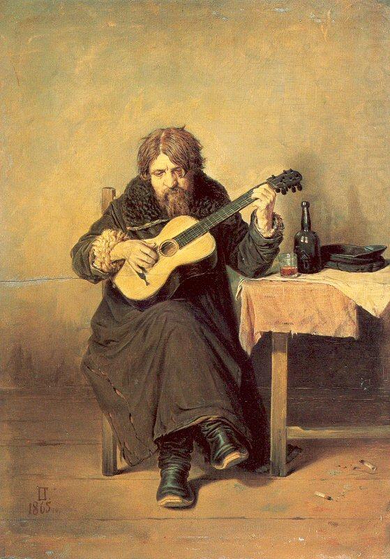 The Bachelor Guitarist, Perov, Vasily